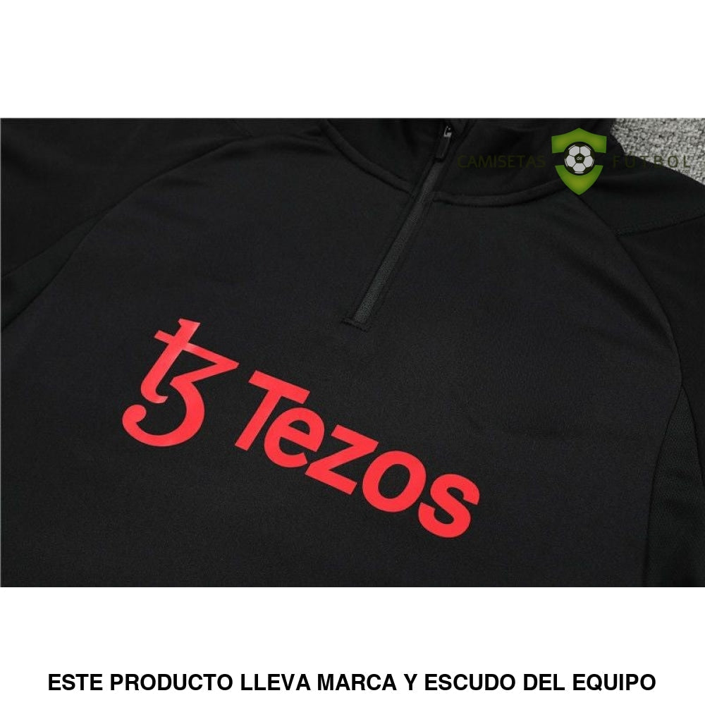 Chandal Manchester United 23-24 Media Cremallera Modelo 3 Ropa Deportiva