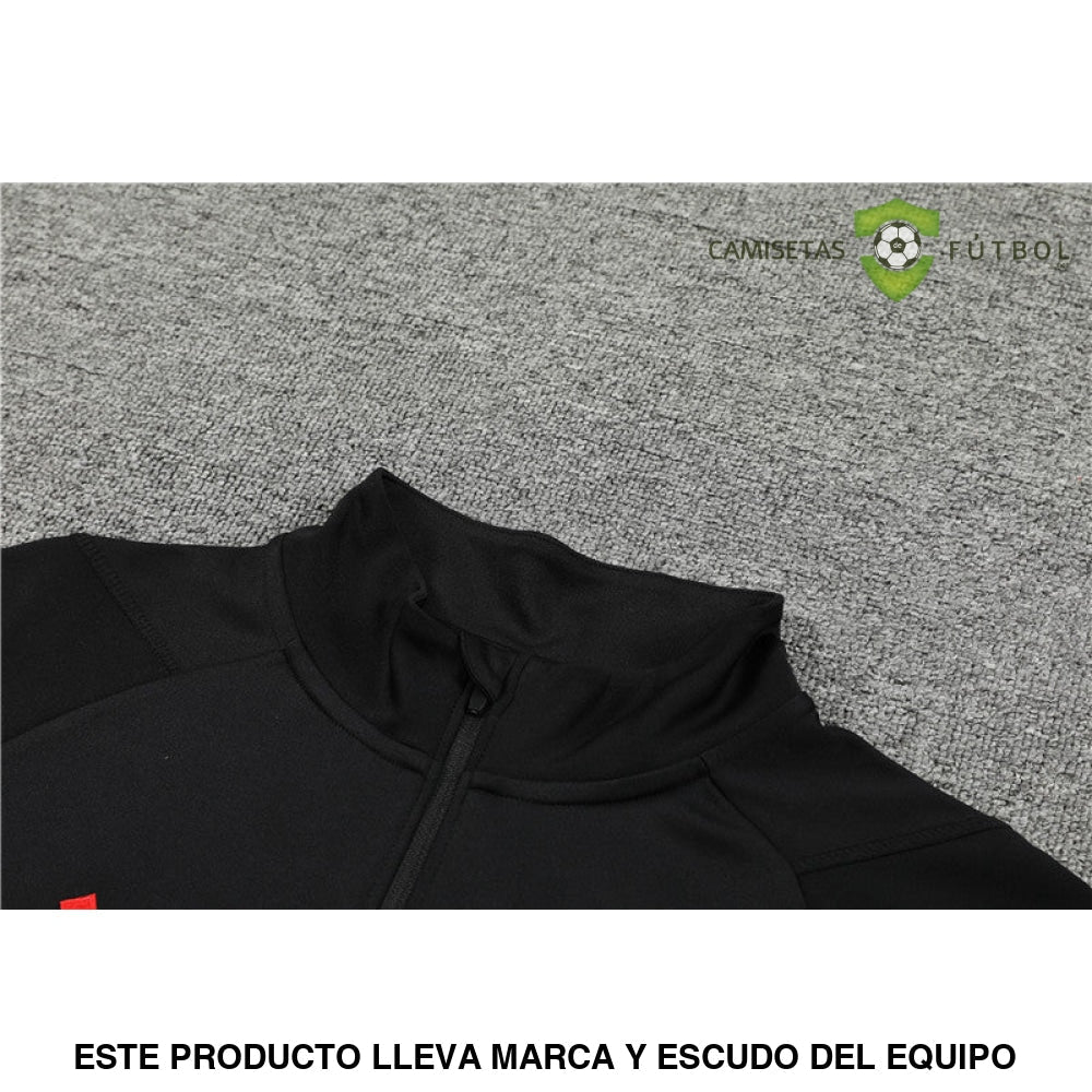 Chandal Manchester United 23-24 Media Cremallera Modelo 4 Ropa Deportiva