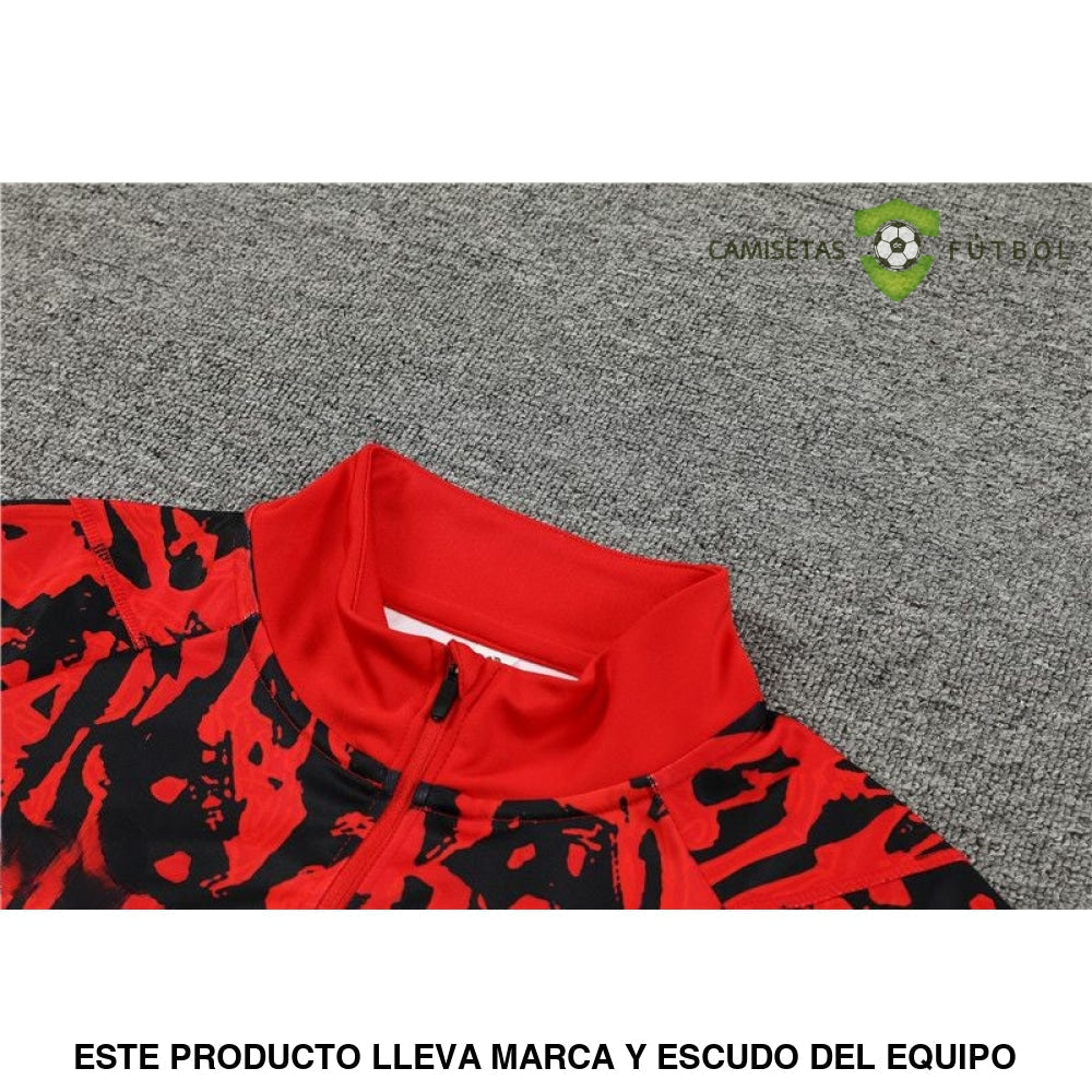 Chandal Manchester United 23-24 Media Cremallera Modelo 5 Ropa Deportiva