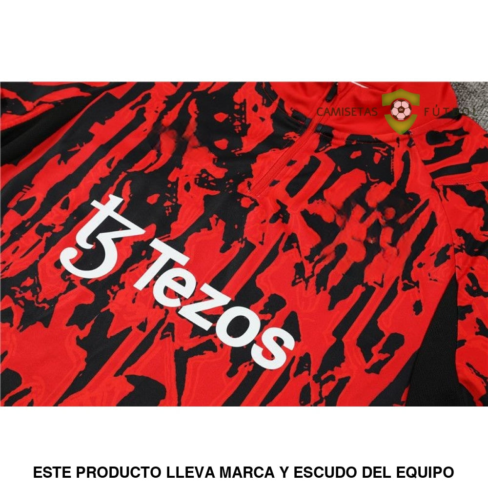 Chandal Manchester United 23-24 Media Cremallera Modelo 5 Ropa Deportiva