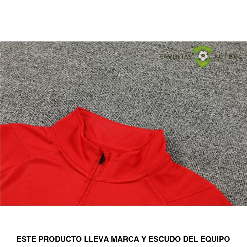 Chandal Manchester United 23-24 Media Cremallera Modelo 6 Ropa Deportiva