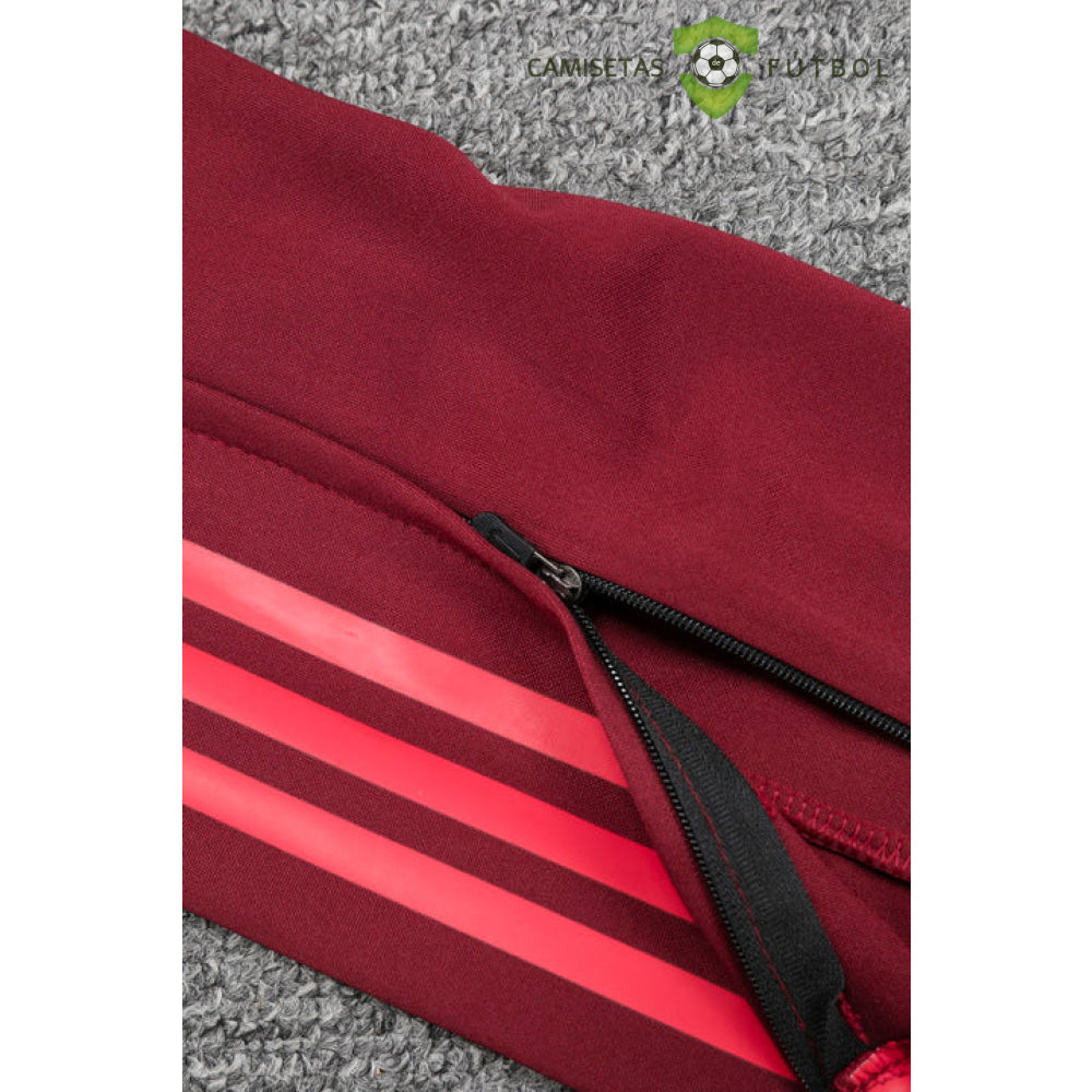 Chandal Manchester United 23 - 24 Media Cremallera Modelo 9 Ropa Deportiva