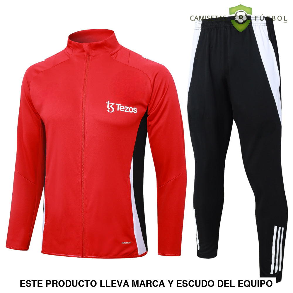 Chandal Manchester United 24-25 Cremallera Completa Modelo 1 Ropa Deportiva