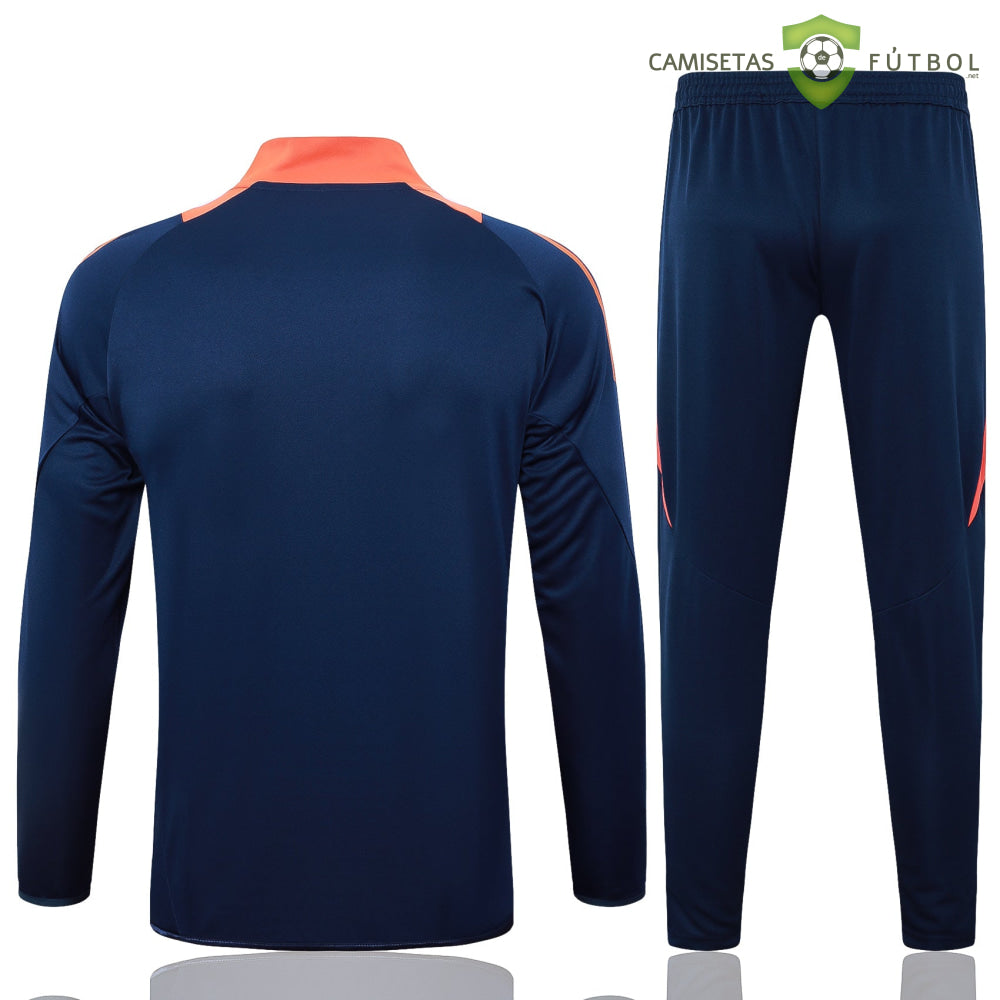 Chandal Manchester United 24-25 Cremallera Completa Modelo 3 Ropa Deportiva