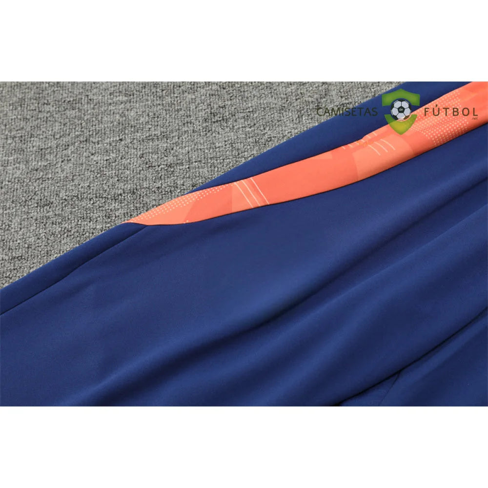 Tuta calcio Manchester United 24-25 mezza zip Modello 1 abbigliamento sportivo
