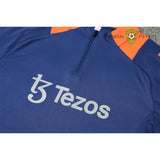 Tuta calcio Manchester United 24-25 mezza zip Modello 1 abbigliamento sportivo