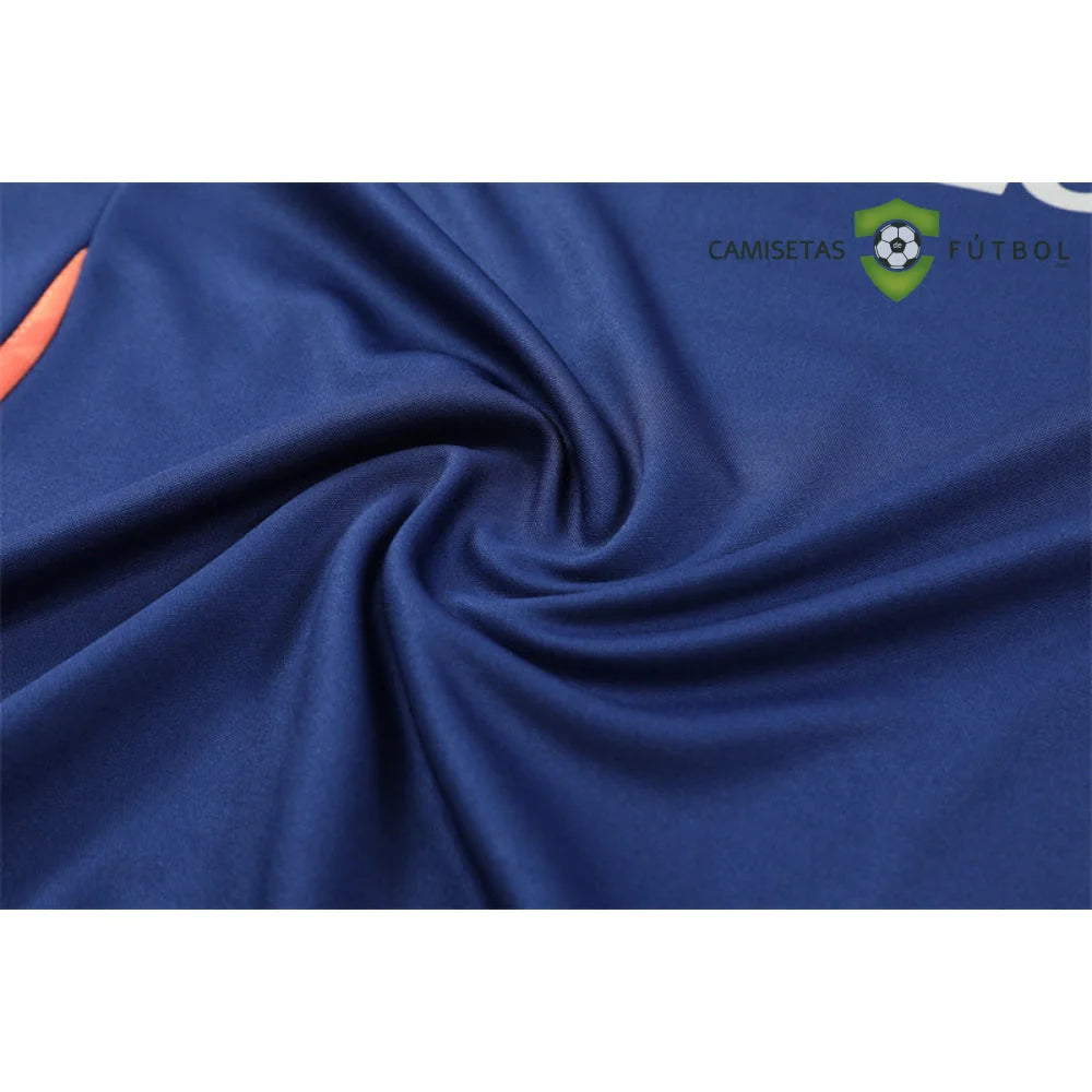 Tuta calcio Manchester United 24-25 mezza zip Modello 1 abbigliamento sportivo