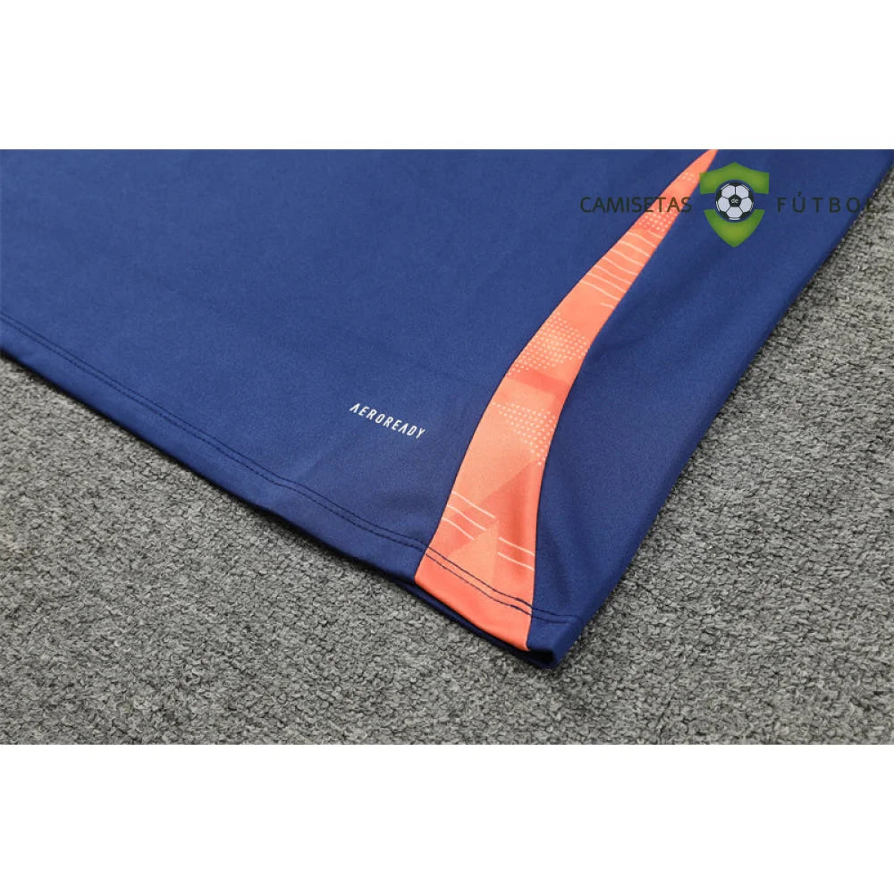 Tuta calcio Manchester United 24-25 mezza zip Modello 1 abbigliamento sportivo