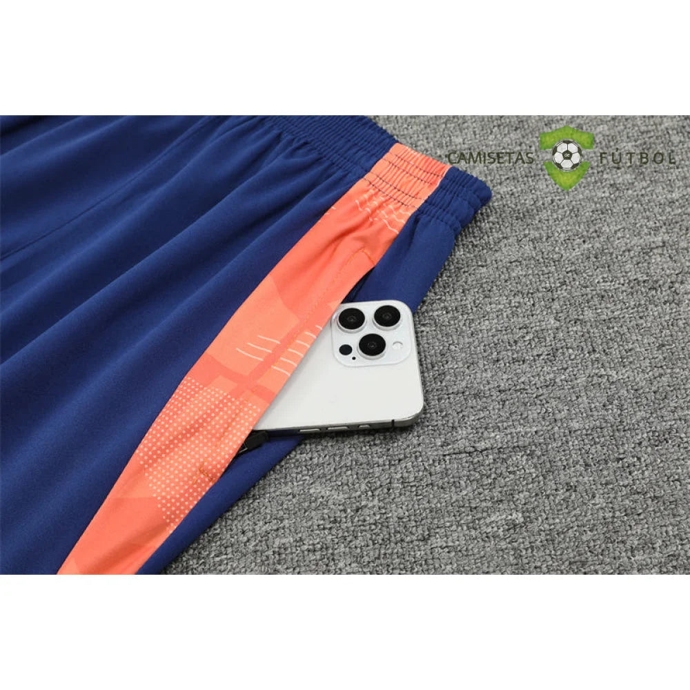 Tuta calcio Manchester United 24-25 mezza zip Modello 2 abbigliamento sportivo