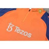 Tuta calcio Manchester United 24-25 mezza zip Modello 2 abbigliamento sportivo