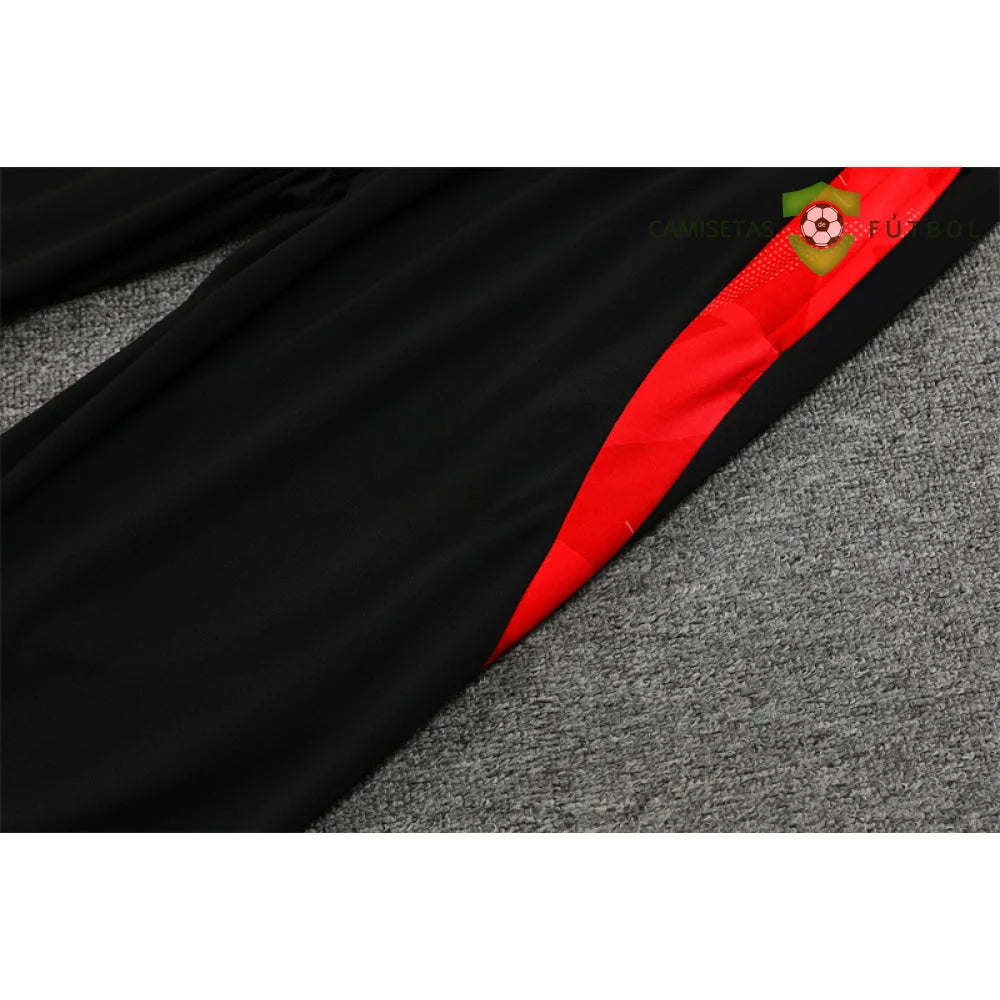 Tuta calcio Manchester United 24-25 mezza zip Modello 3 abbigliamento sportivo