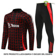 Tuta calcio Manchester United 24-25 mezza zip Modello 3 abbigliamento sportivo