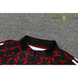 Tuta calcio Manchester United 24-25 mezza zip Modello 3 abbigliamento sportivo