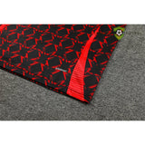 Tuta calcio Manchester United 24-25 mezza zip Modello 3 abbigliamento sportivo