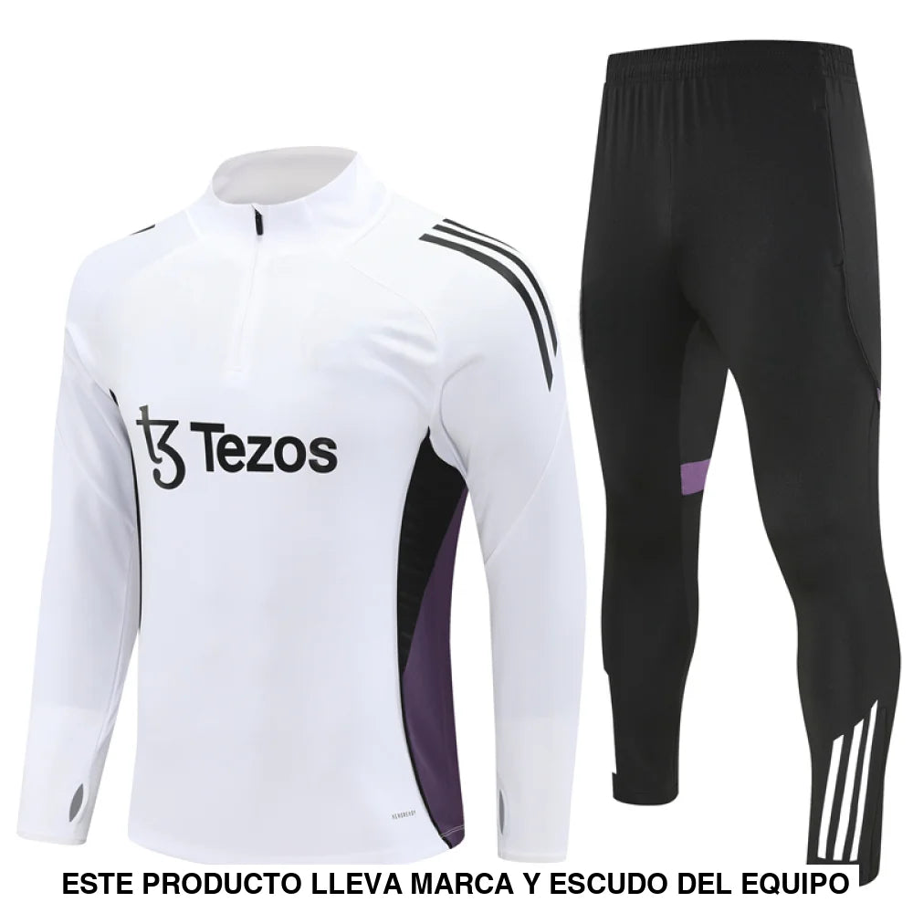 Chandal Manchester United 25-26 media cremallera Modelo 1 Chandal Media Cremallera