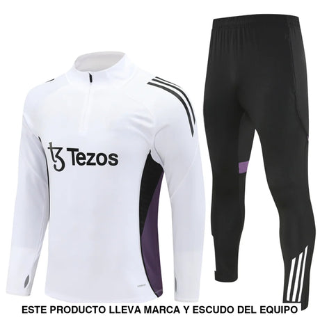 Chandal Manchester United 25-26 media cremallera Modelo 1 Chandal Media Cremallera