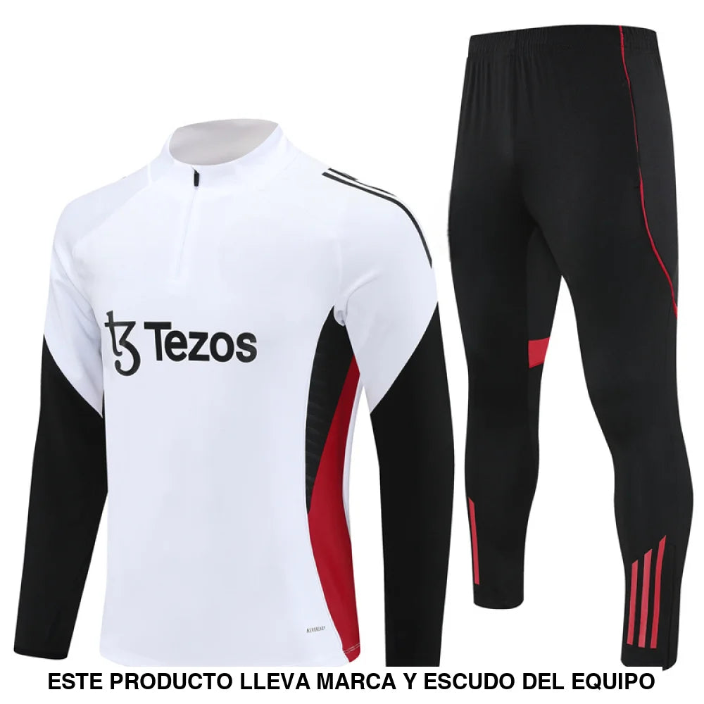 Chandal Manchester United 25-26 media cremallera Modelo 3 Chandal Media Cremallera