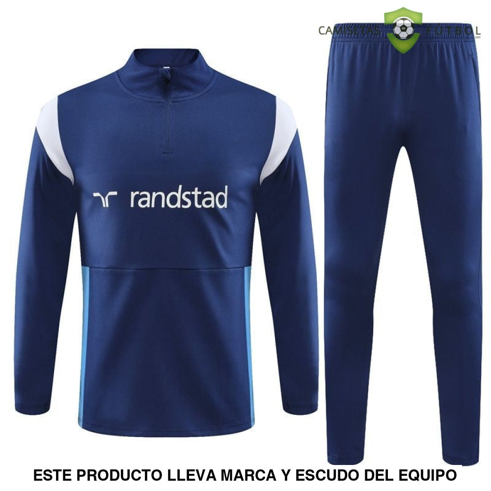 Chandal Marseille 23-24 Media Cremallera Modelo 1 Ropa Deportiva