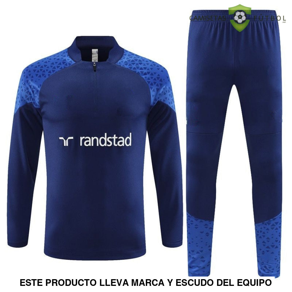 Chandal Marseille 23-24 Media Cremallera Modelo 2 Ropa Deportiva