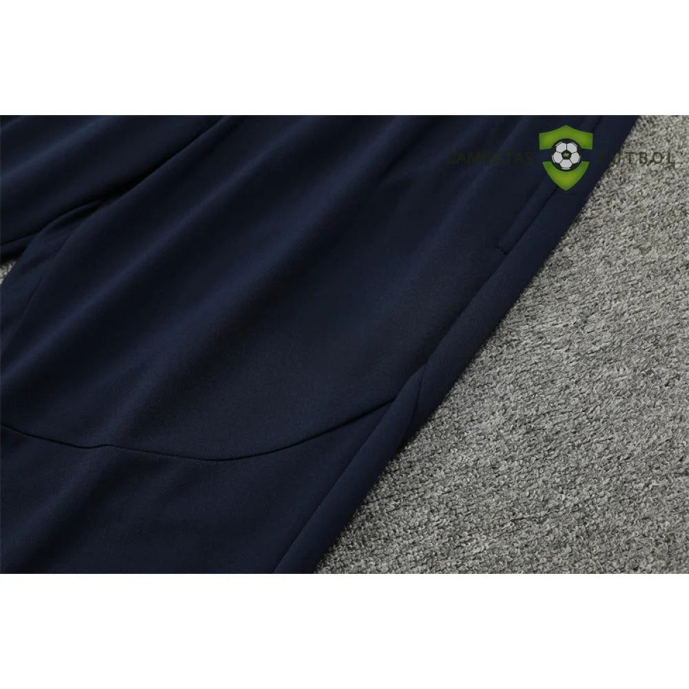 Tuta calcio Marseille 24-25 mezza zip Modello 1 abbigliamento sportivo