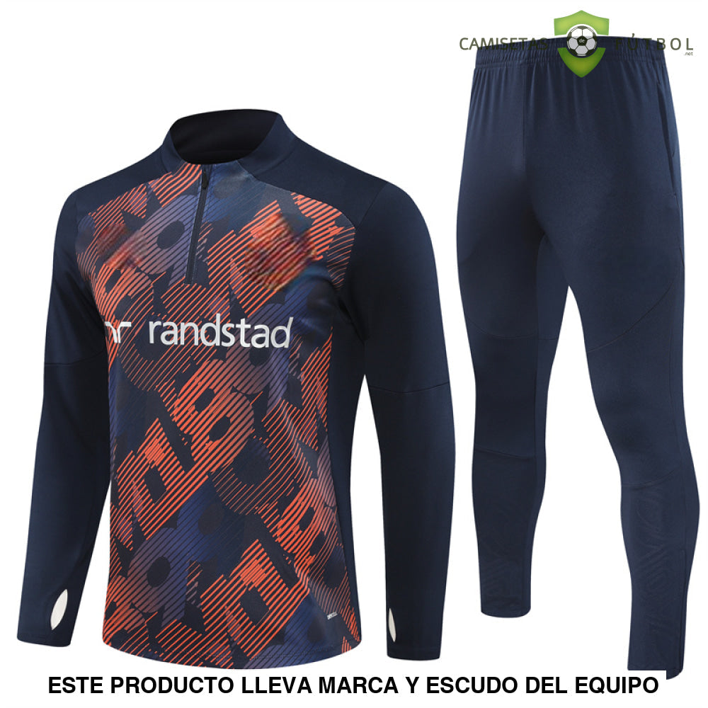 Chandal Marseille 24-25 Media Cremallera Modelo 2 Ropa Deportiva