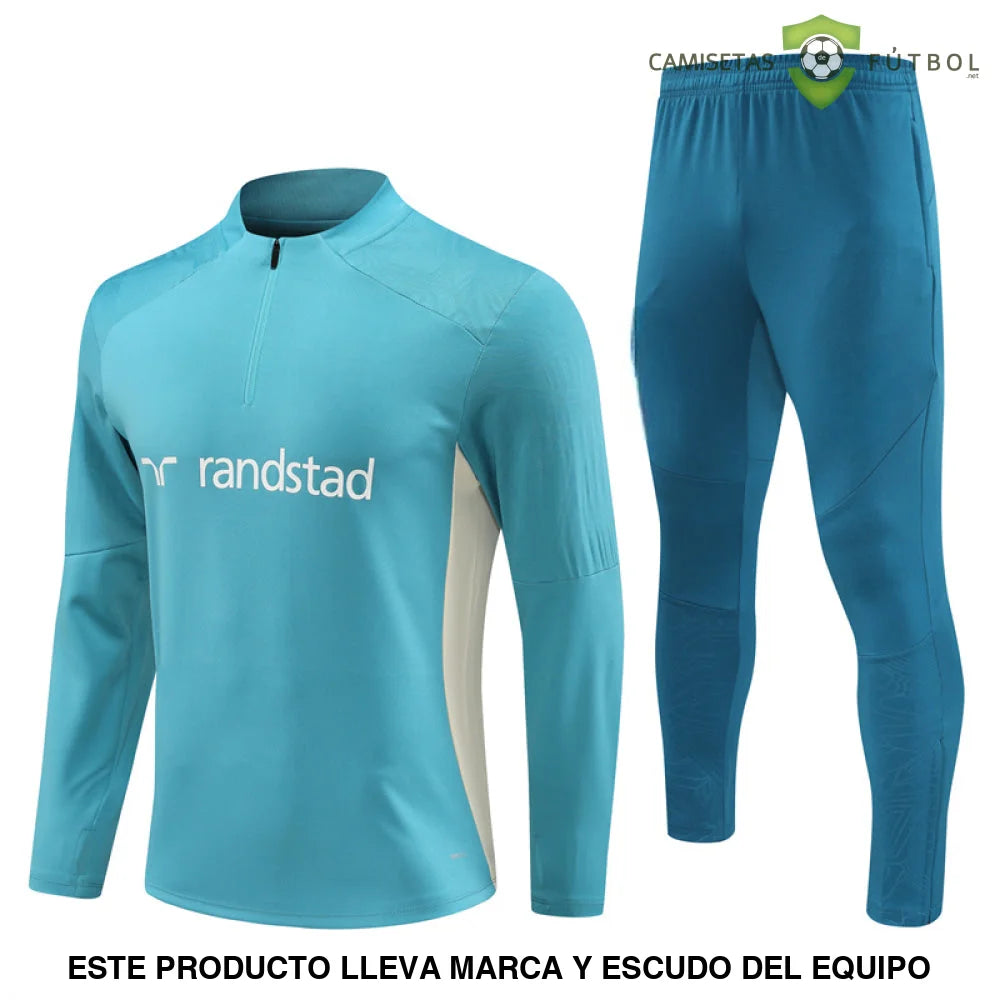Tuta calcio Marseille 24-25 mezza zip Modello 3 abbigliamento sportivo
