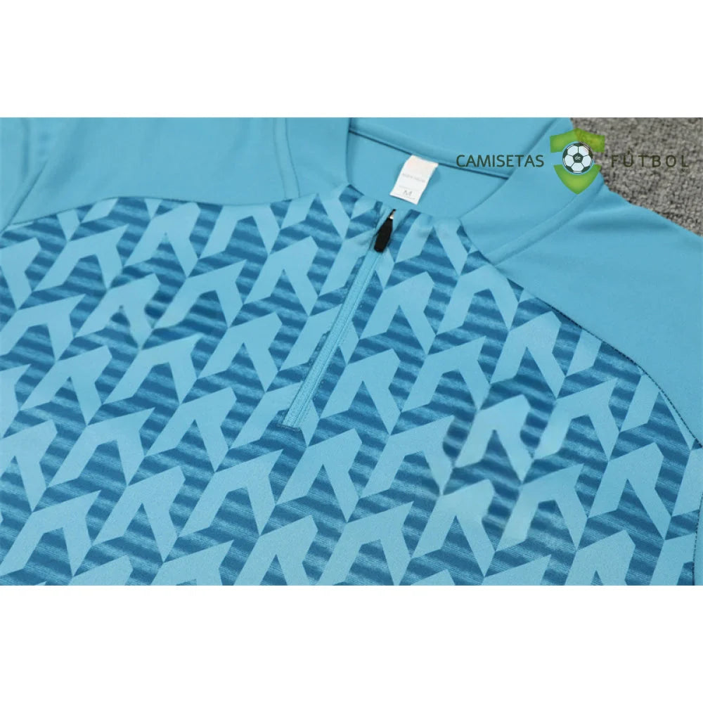 Tuta calcio Marseille 24-25 mezza zip Modello 5 abbigliamento sportivo