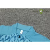 Tuta calcio Marseille 24-25 mezza zip Modello 5 abbigliamento sportivo