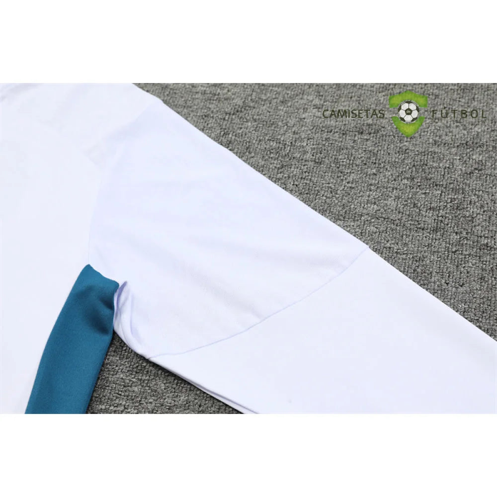 Tuta calcio Marseille 24-25 mezza zip Modello 6 abbigliamento sportivo