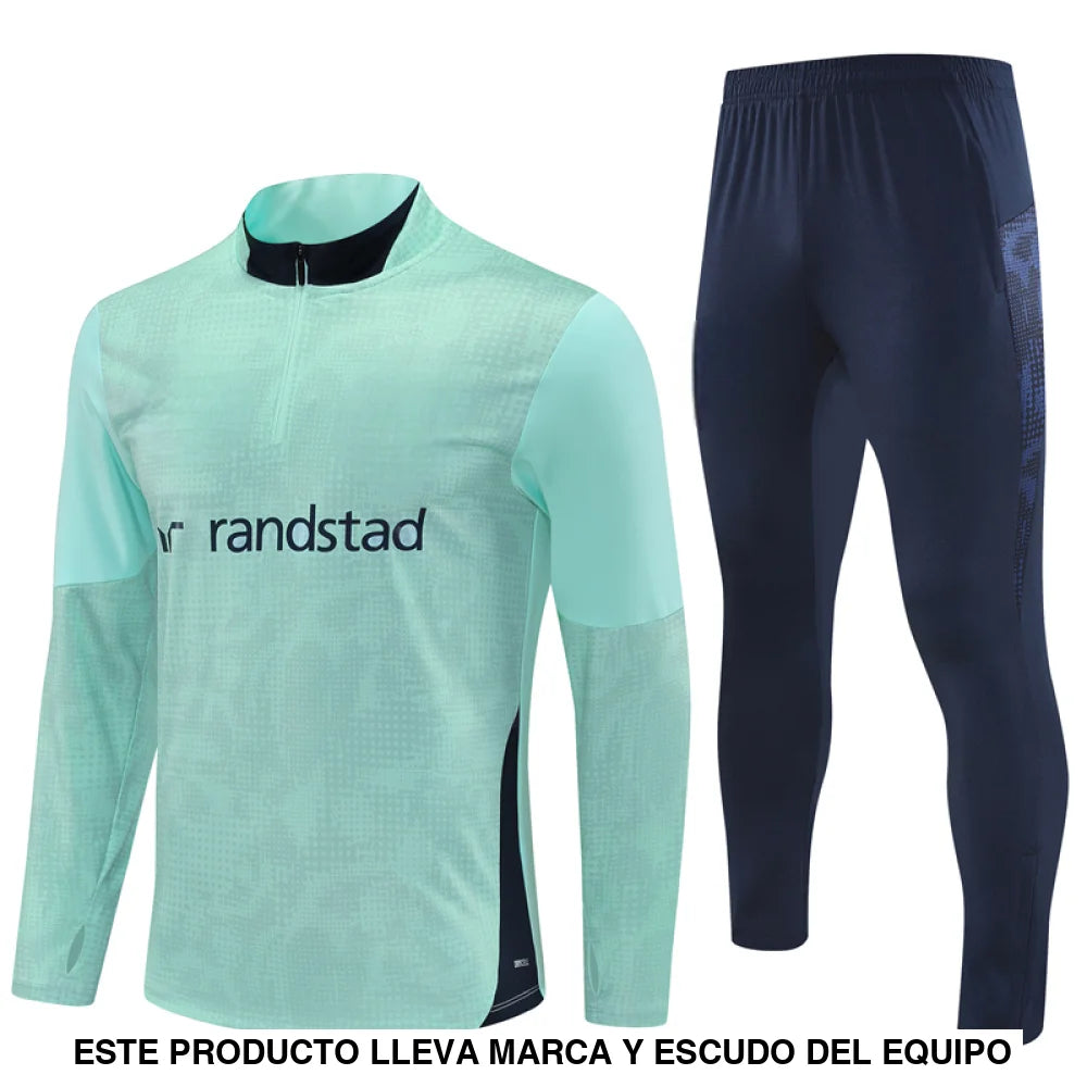 Chandal Marseille 25-26 media cremallera Modelo 2 Chandal Media Cremallera