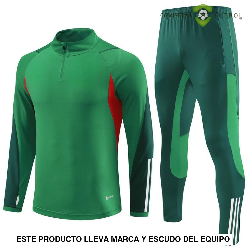 Chandal México 23 - 24 Media Cremallera Modelo 2 Ropa Deportiva