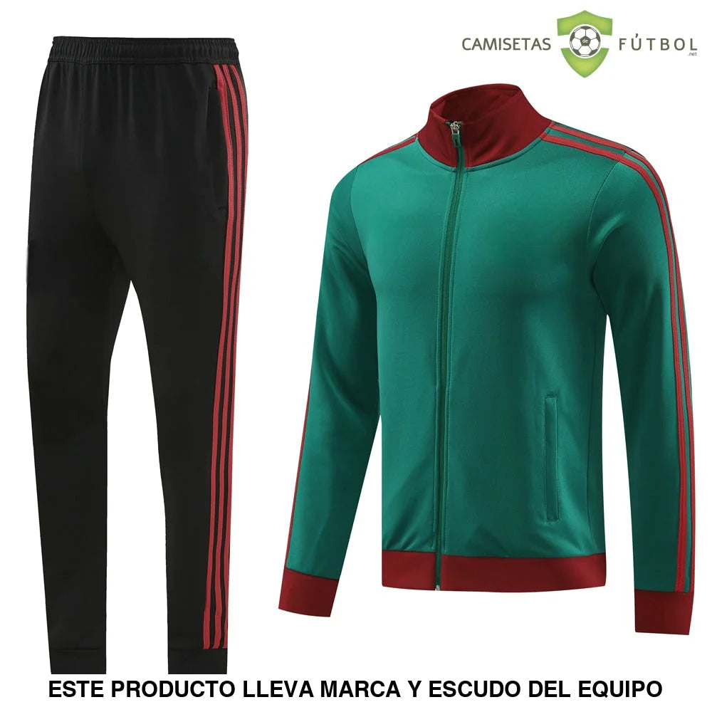 Chandal Mexico 24-25 Cremallera Completa Modelo 2 Ropa Deportiva