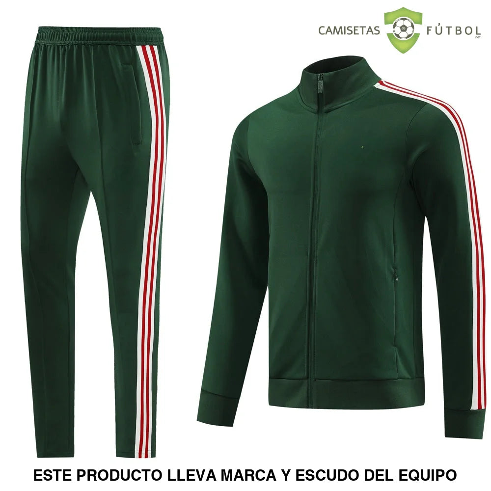 Chandal Mexico 24-25 Cremallera Completa Modelo 3 Ropa Deportiva