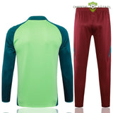 Tuta calcio Messico 24-25 mezza zip Modello 1 abbigliamento sportivo