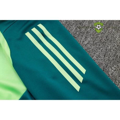 Tuta calcio Messico 24-25 mezza zip Modello 1 abbigliamento sportivo