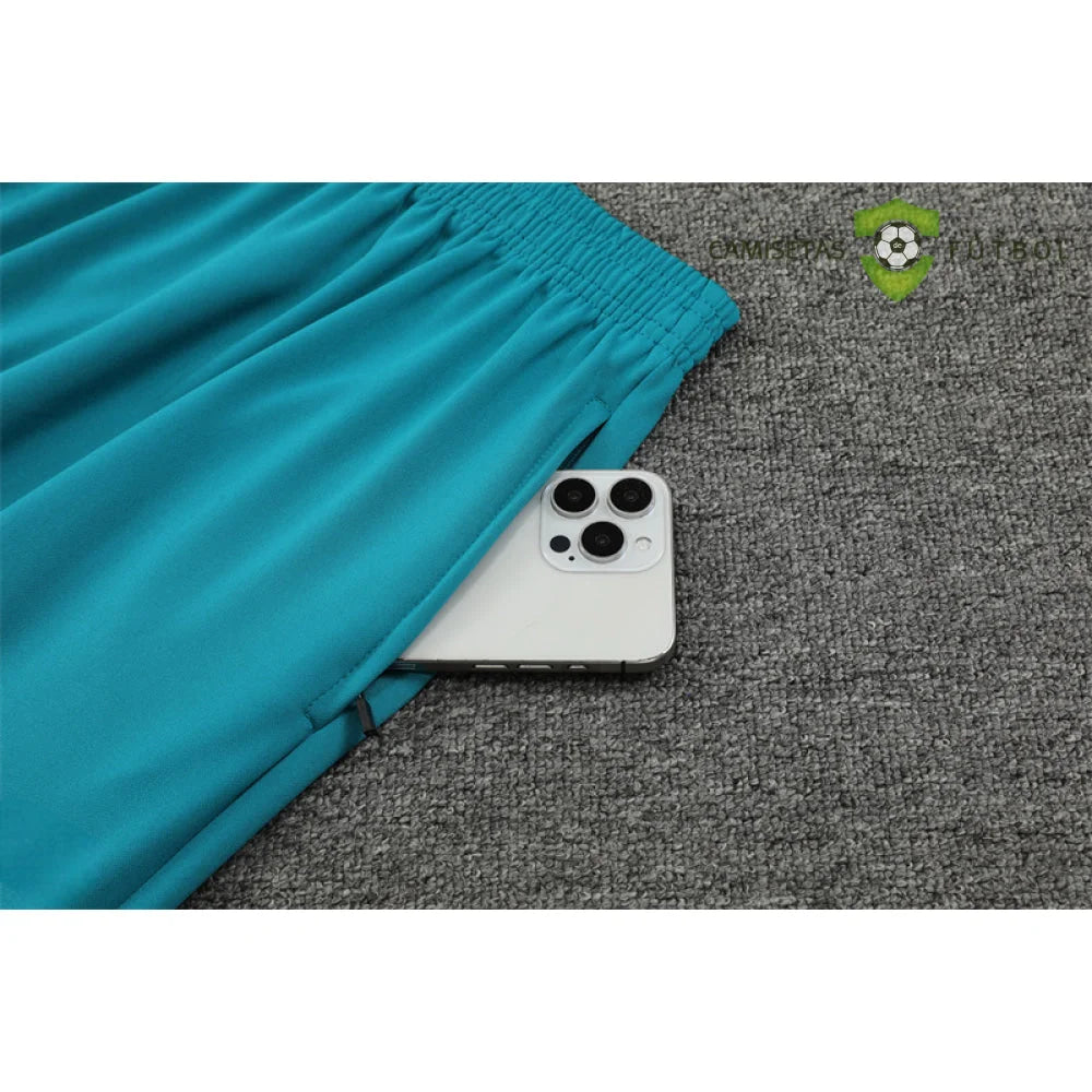 Tuta calcio Portogallo 24-25 mezza zip Modello 1 abbigliamento sportivo