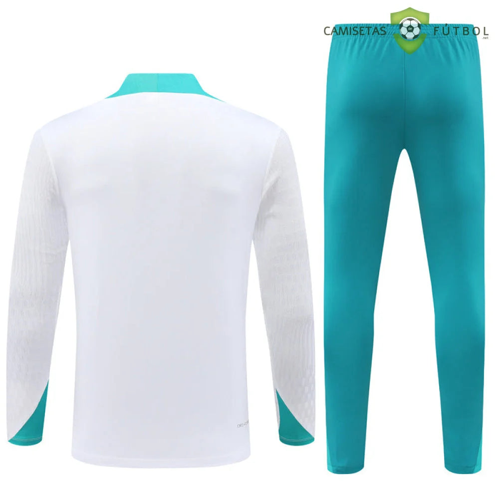 Tuta calcio Portogallo 24-25 mezza zip Modello 1 abbigliamento sportivo