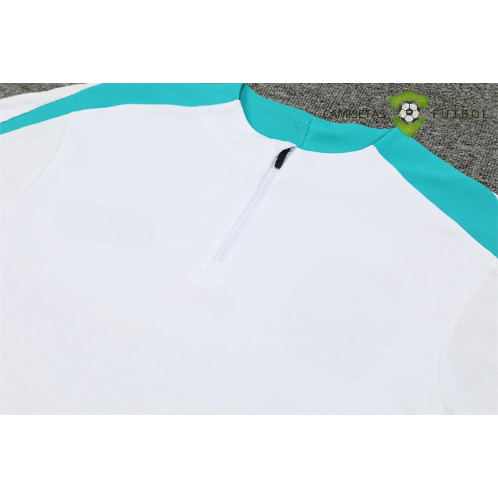 Tuta calcio Portogallo 24-25 mezza zip Modello 1 abbigliamento sportivo