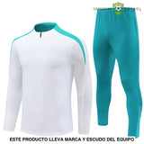 Tuta calcio Portogallo 24-25 mezza zip Modello 1 abbigliamento sportivo