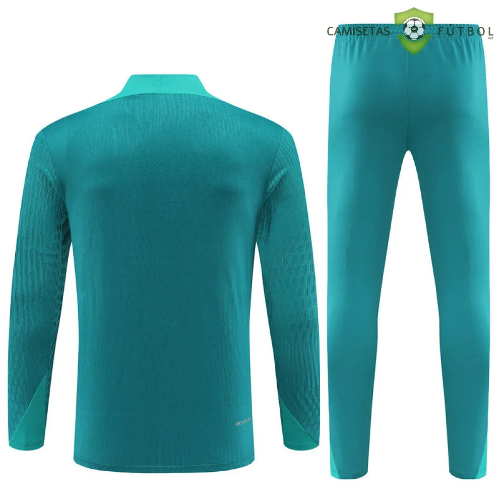 Tuta calcio Portogallo 24-25 mezza zip Modello 2 abbigliamento sportivo