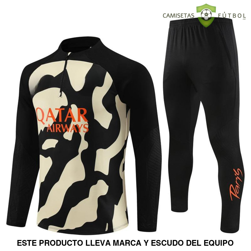 Chandal Psg 23 - 24 Media Cremallera Modelo 10 Ropa Deportiva