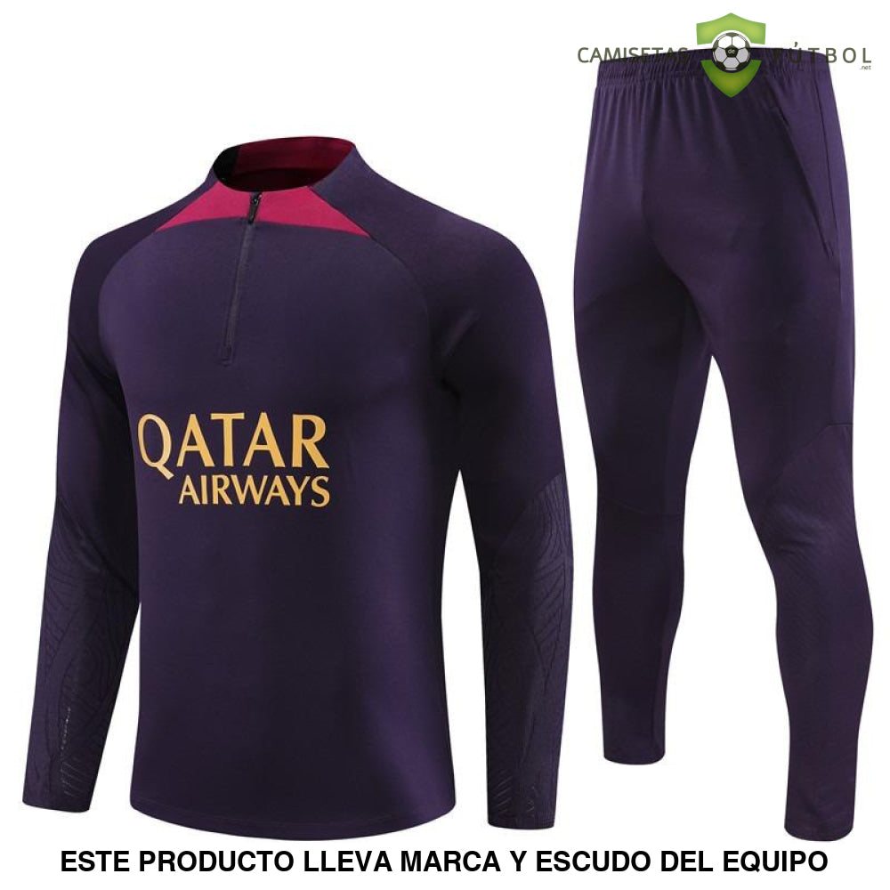 Chandal Psg 23 - 24 Media Cremallera Modelo 12 Ropa Deportiva