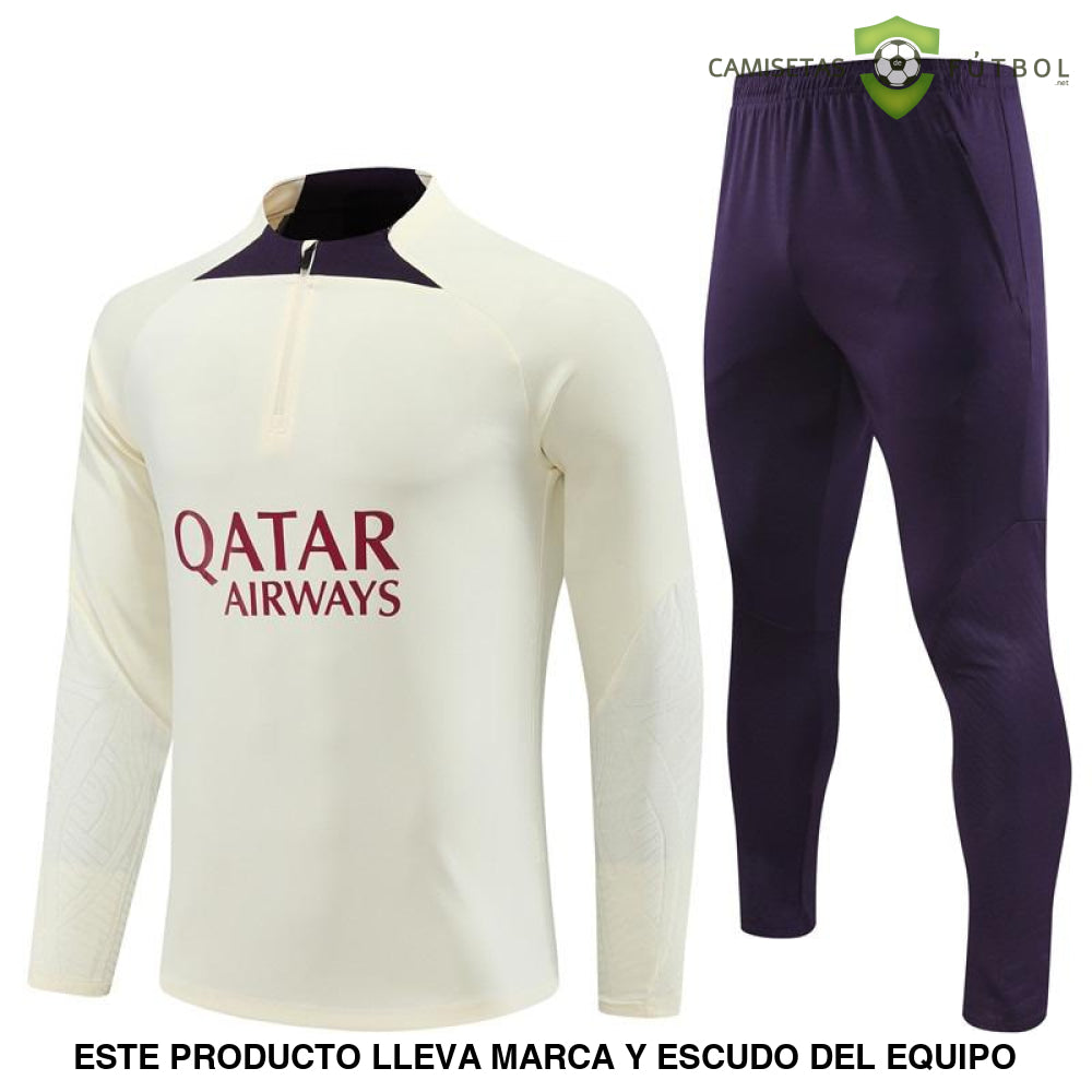 Chandal Psg 23 - 24 Media Cremallera Modelo 2 Ropa Deportiva