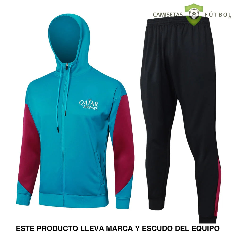 Chandal Psg 24-25 Cremallera Completa Con Capucha Modelo 1 Ropa Deportiva