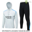 Tuta calcio PSG 24-25 mezza zip con cappuccio Modello 2 abbigliamento sportivo