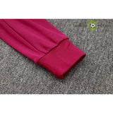 Tuta calcio PSG 24-25 mezza zip con cappuccio Modello 4 abbigliamento sportivo
