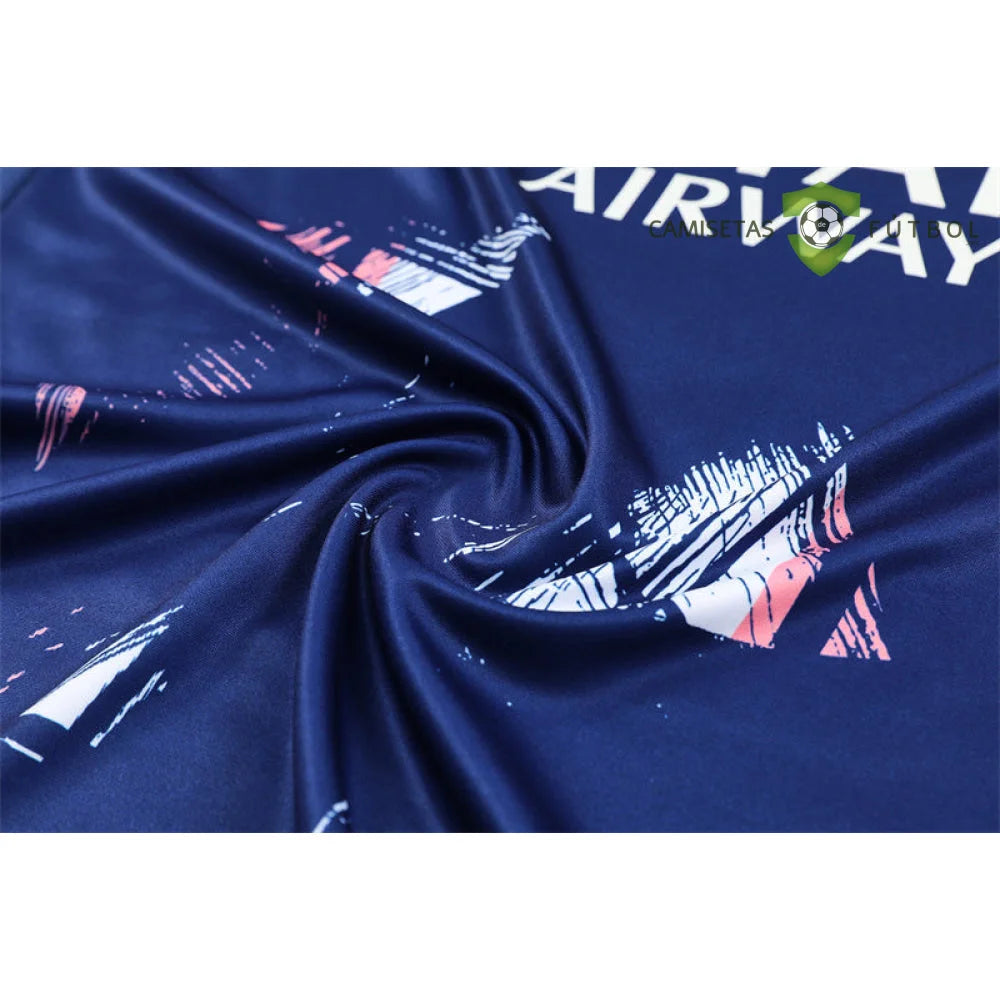 Tuta calcio PSG 24-25 mezza zip Modello 2 abbigliamento sportivo