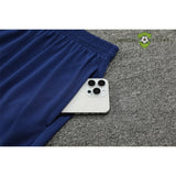 Tuta calcio PSG 24-25 mezza zip Modello 2 abbigliamento sportivo