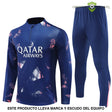 Tuta calcio PSG 24-25 mezza zip Modello 2 abbigliamento sportivo