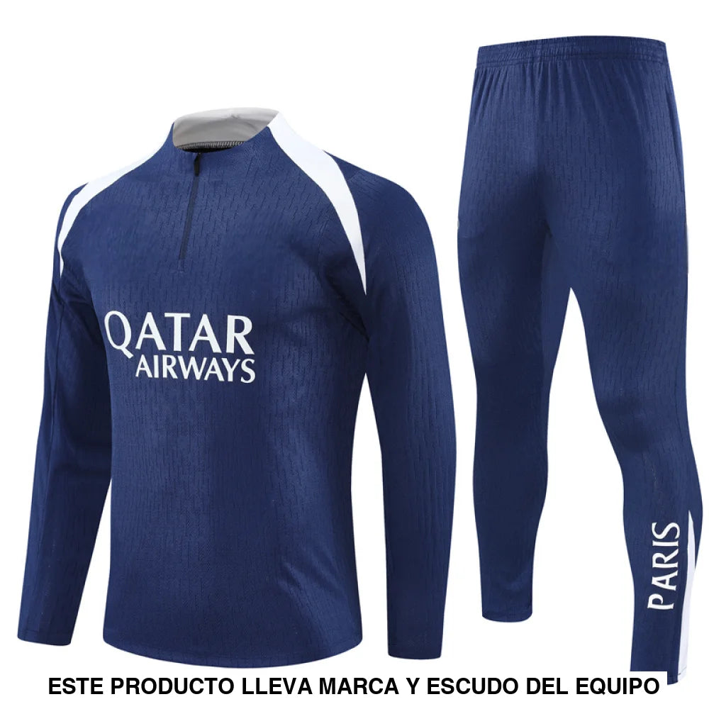Chandal PSG 25-26 media cremallera Modelo 3 Chandal Media Cremallera